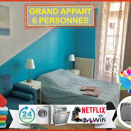 020 Chic & Cosy Grand 57m2 Hypercentre Wifi Smart Tv Netflix Apartment